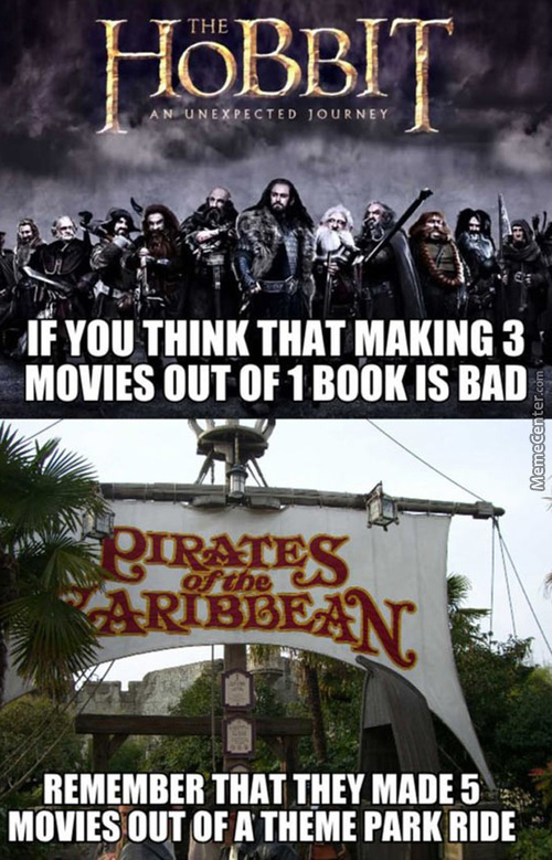 order of pirates of caribbean movies